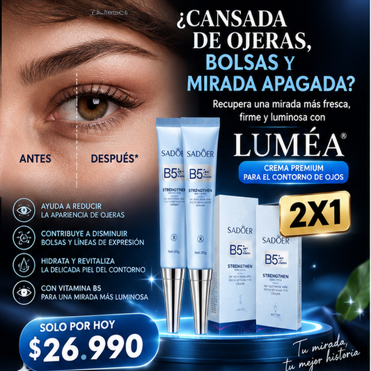 LUMÉA® - 2X1 Crema Premium para el Contorno de Ojos
